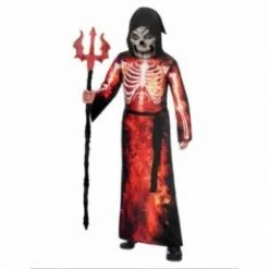 Party Fiesta Flammender-Tod-Kostüm Jungen