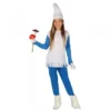 Party Fiesta Kostüm Blauer Zwerg Für Mädchen (7-9) -Party Fiesta Geschaft kostum blauer zwerg fur madchen 7 9