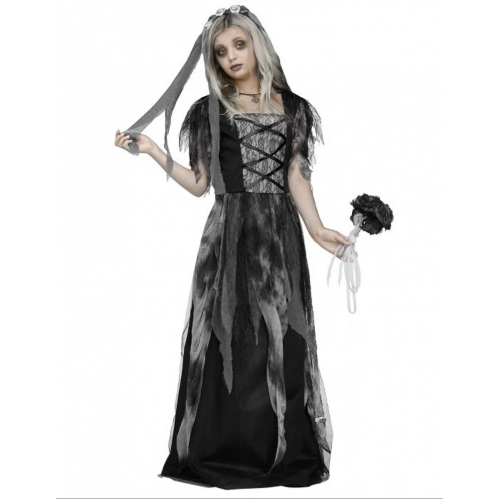 Party Fiesta Kostüm Braut Des Friedhofs (8-10) 3 Party Fiesta Kostüm Braut Des Friedhofs (8-10)