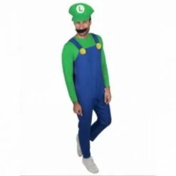 Party Fiesta Kostüm Klempner Grün