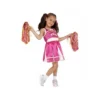 Party Fiesta Kostüm Rosa Cheerleaderin Für Mädchen
