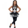 Party Fiesta Skelettkostüm Mit Tutu (7-9) 1 Party Fiesta Skelettkostüm Mit Tutu (7-9) -Party Fiesta Geschaft skelettkostum mit tutu 7 9