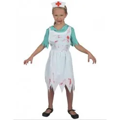 Party Fiesta Zombie-Krankenschwester (Kinder)
